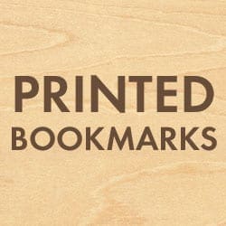 Custom Printed Wood Bookmarks