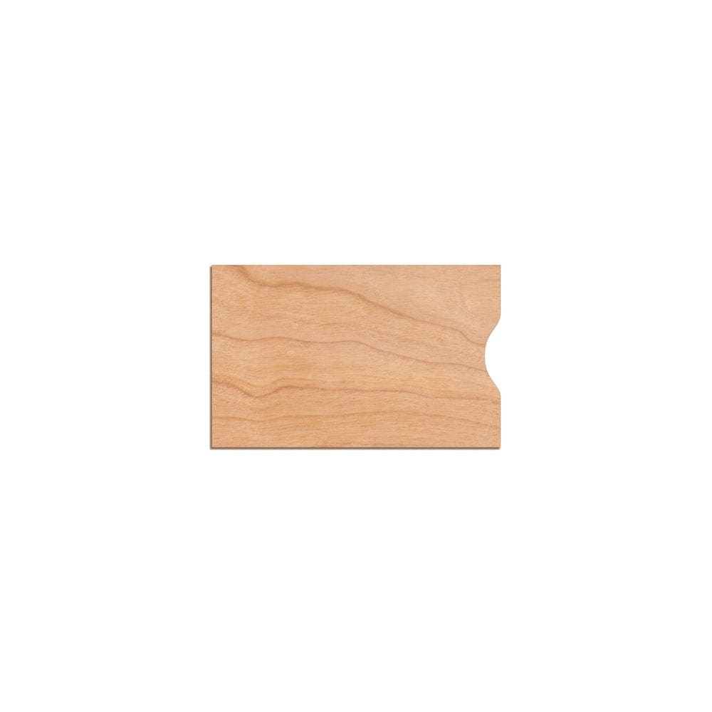 Wood Gift Card Pouch 3.75" × 2.125" Cards of Wood