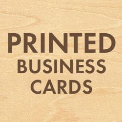 Printed Business Cards