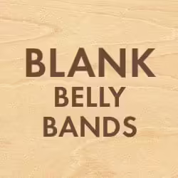blank belly bands