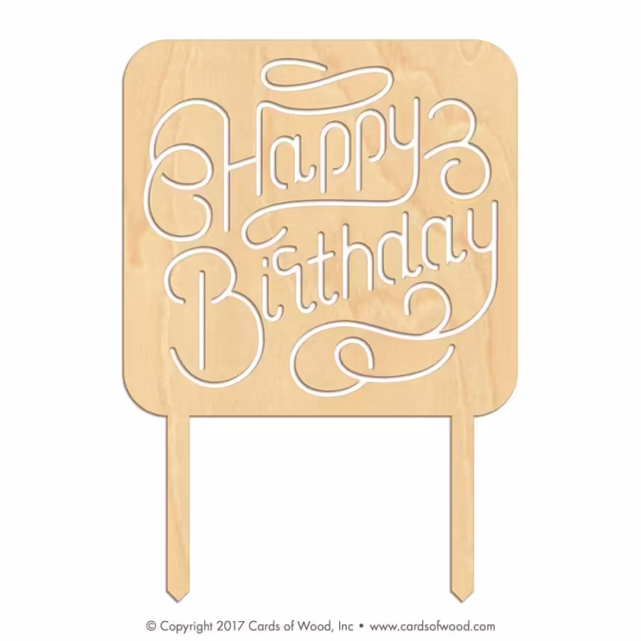 Happy Birthday Square
