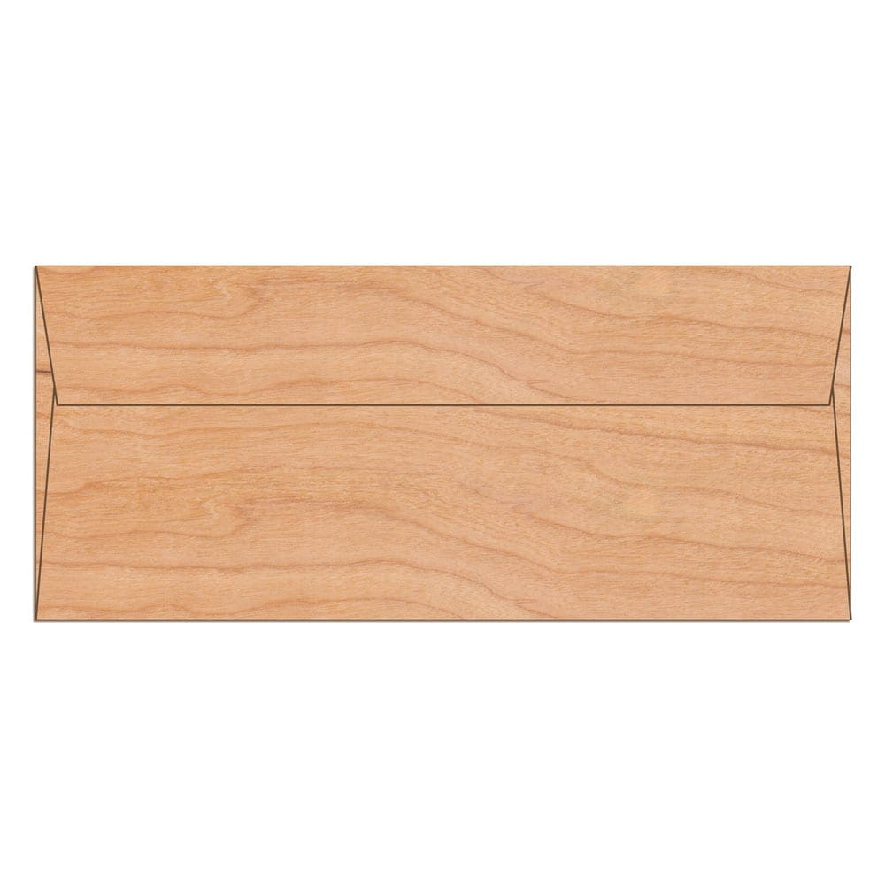 Wood Envelope #10 Long Flap 4 1/8" × 9 1/2"