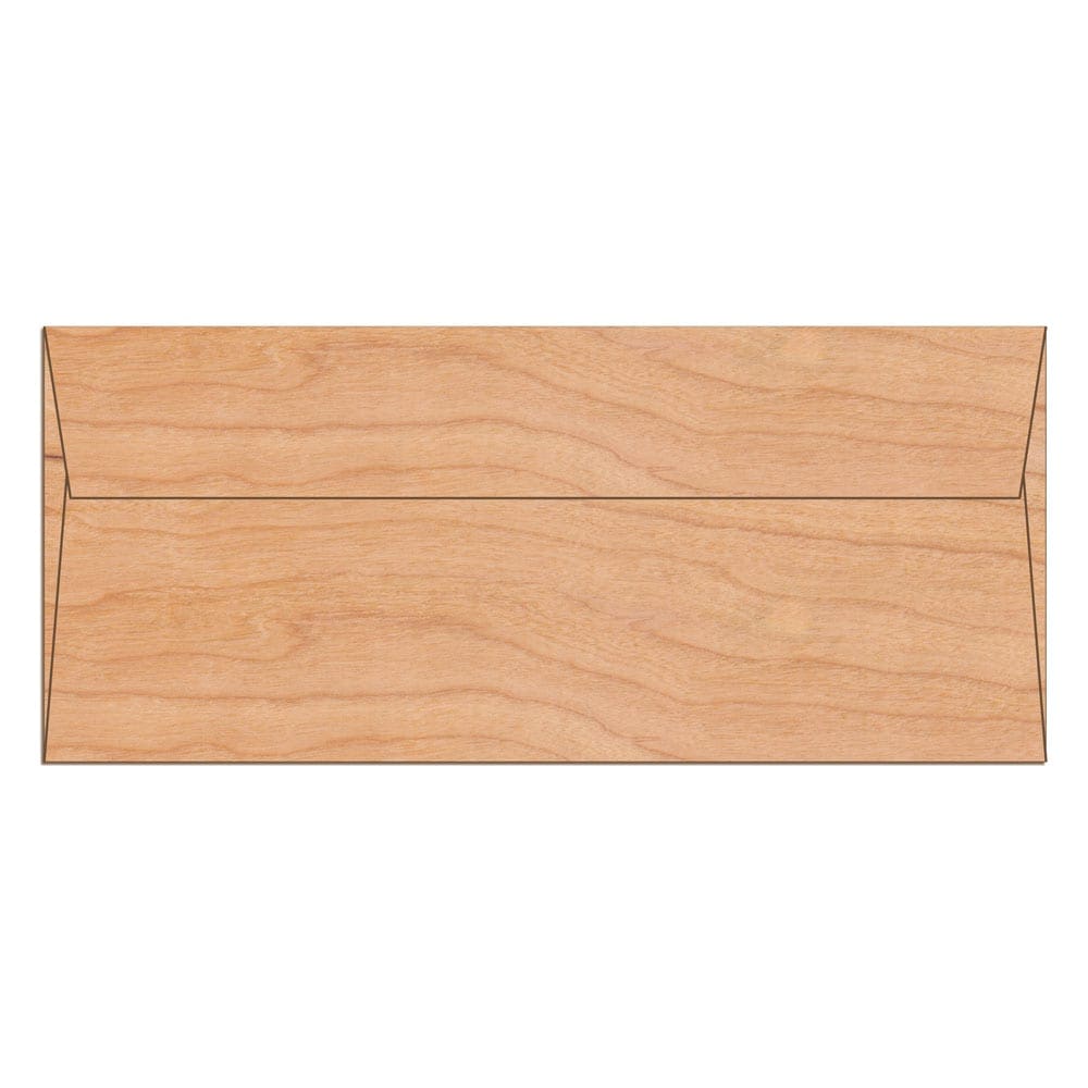 Wood Envelope #10 Long Flap 4 1/8" × 9 1/2"