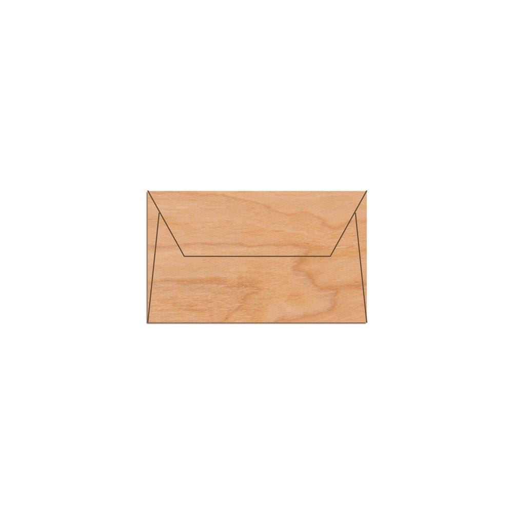 Wood Gift Card Envelope 3.75" × 2.125"