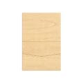 Blank wood pocket folders
