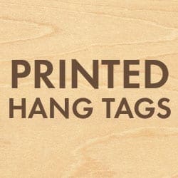 printed wood hang tags