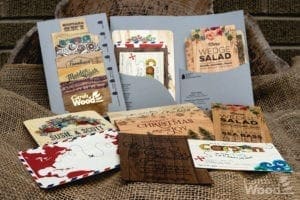 Cards of Wood Products