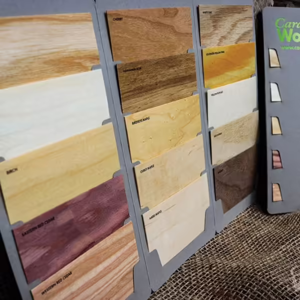 Wood Species Swatch Collection