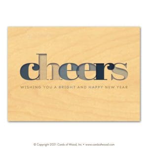 Cheers Happy New Year Card